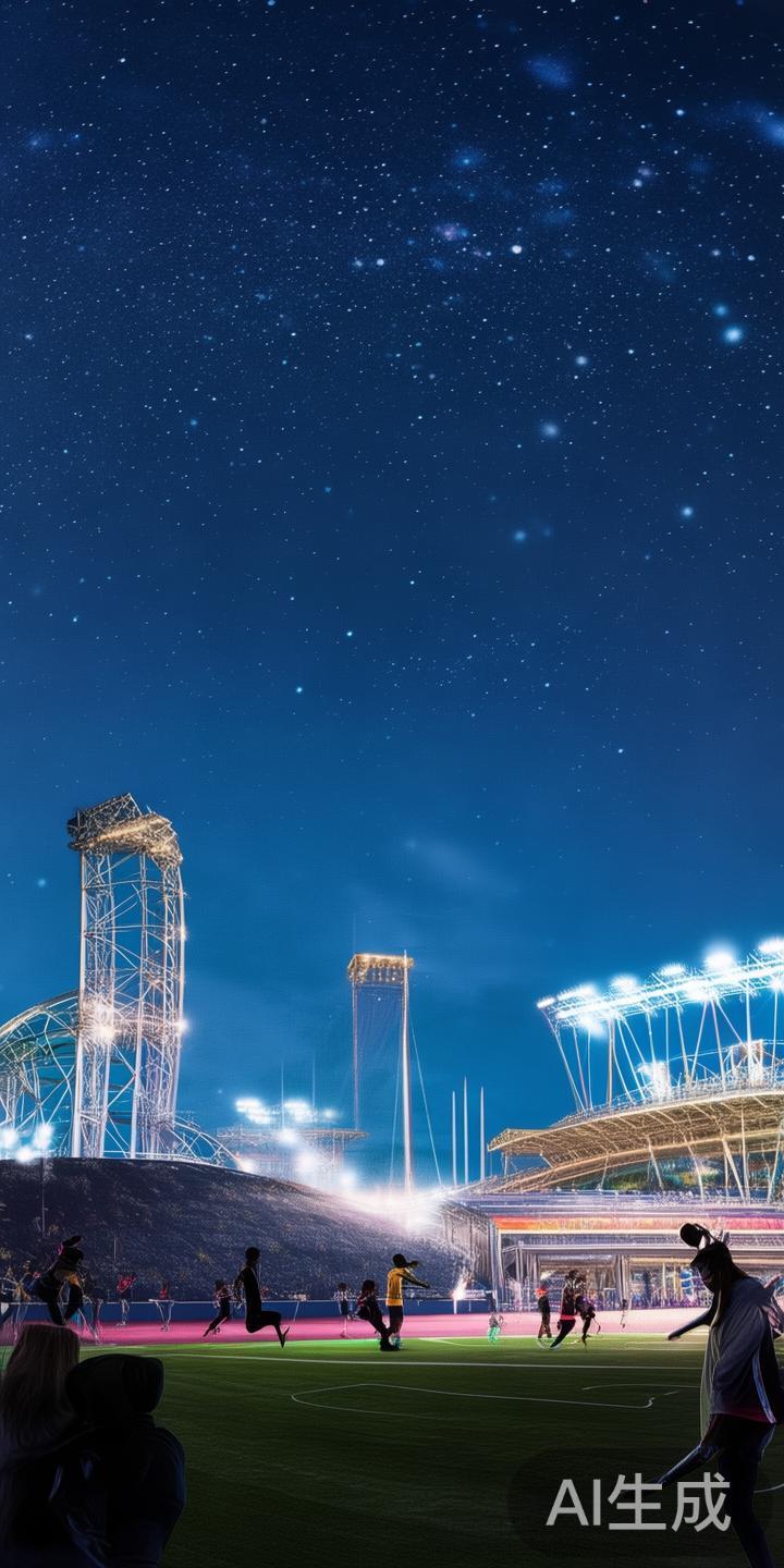 随着人们生活方式的不断升级，夜空下的体育娱乐活动逐
